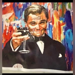 The Great Gatsby Leonardo Di Caprio Poster 12”x18” Wall Hanging Decor Art
